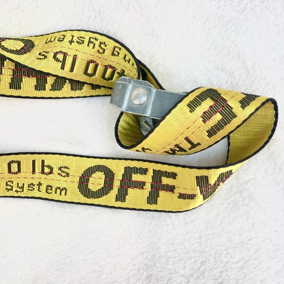 Off-White Classic Industrial Web Logo Belt main image 4